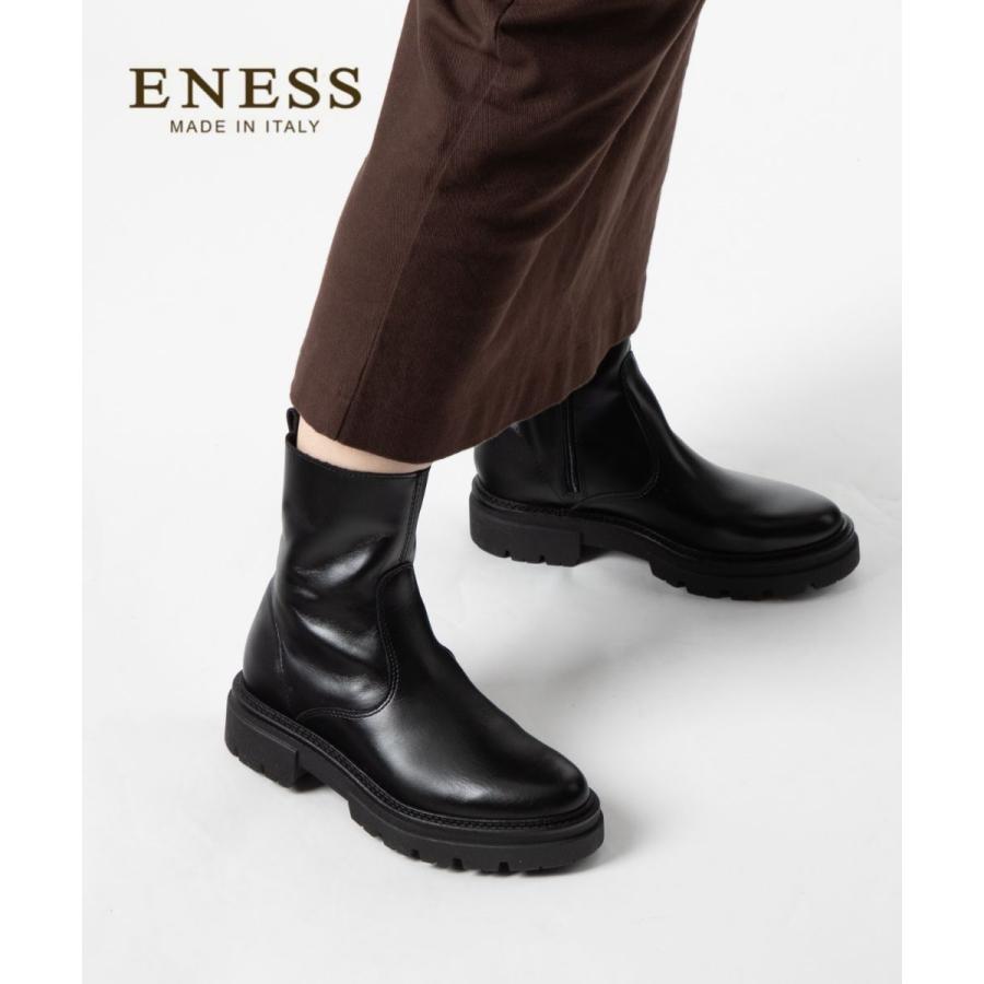 エネス ENESS インサイドジッパーアンクルブーツ ST-7938 ブーツ レディース シューズ 爆買 | eness