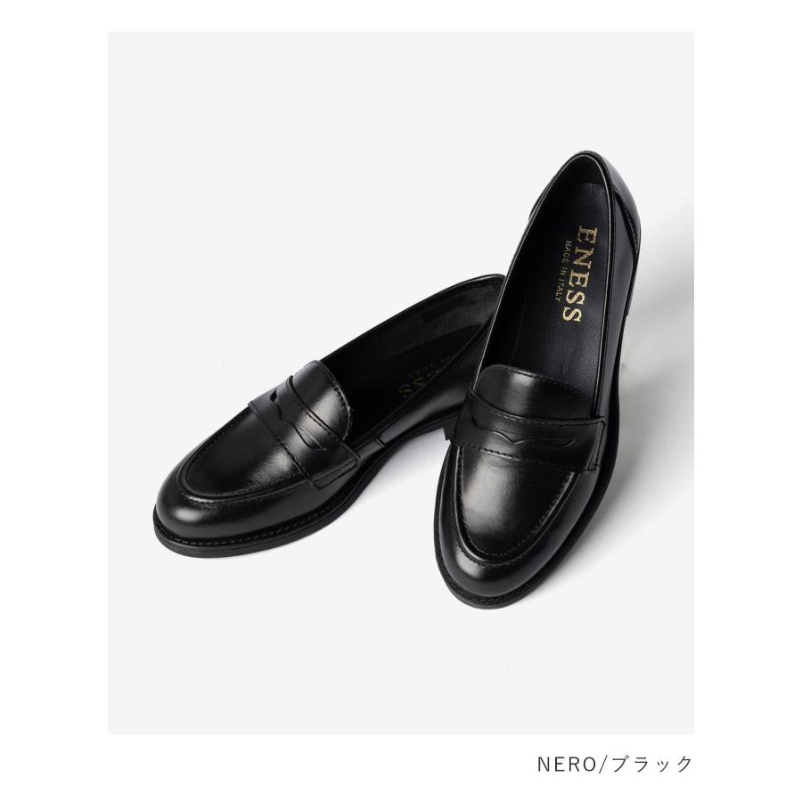【正規品】 エネス ENESS COIN LOAFERS コインローファー ST-1201 ローファー レザー レディース シューズ | eness | 02