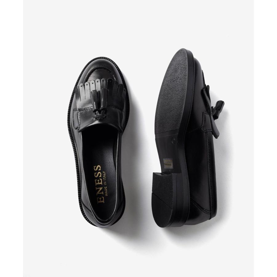 【正規品】 エネス ENESS KILT TASSEL LOAFERS キルト タッセル ST-4820 ローファー レザー レディース シューズ | eness | 17