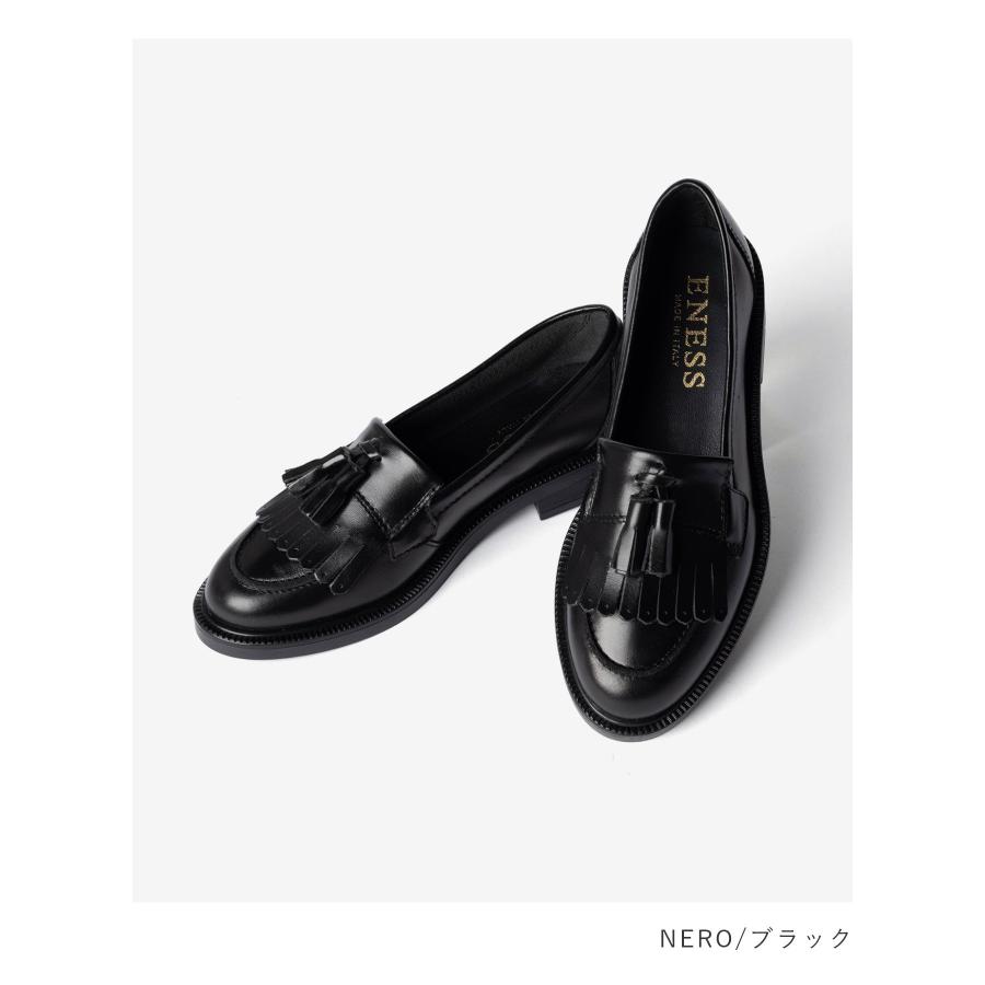 【正規品】 エネス ENESS KILT TASSEL LOAFERS キルト タッセル ST-4820 ローファー レザー レディース シューズ | eness | 02