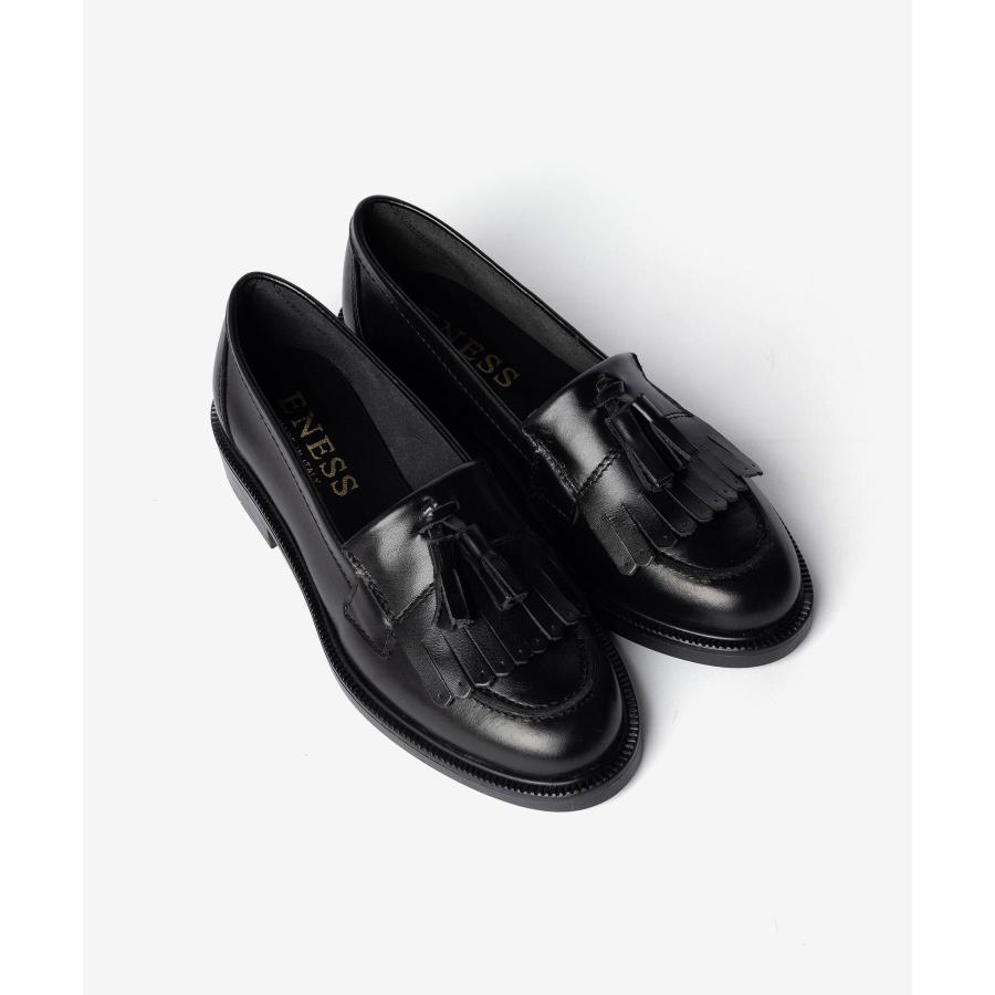 【正規品】 エネス ENESS KILT TASSEL LOAFERS キルト タッセル ST-4820 ローファー レザー レディース シューズ | eness | 08