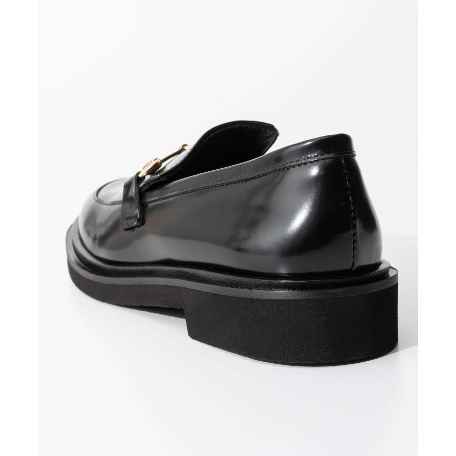 ファビオルスコーニ FABIO RUSCONI RCN 5127 ABRASIVATO ローファー レディース シューズ ブラック 爆買 | FABIO RUSCONI | 07