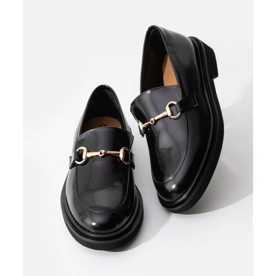 ファビオルスコーニ FABIO RUSCONI RCN 5127 ABRASIVATO ローファー レディース シューズ ブラック 爆買 | FABIO RUSCONI | 08