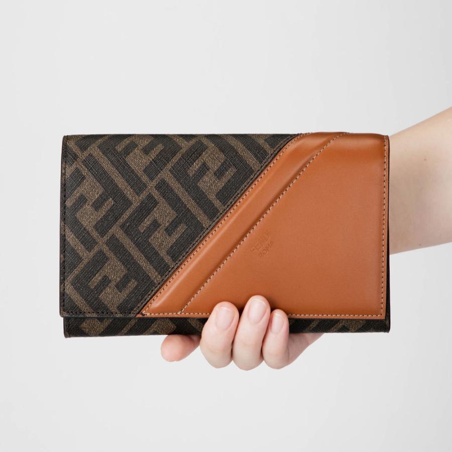 FENDI（フェンディ） 長財布 メンズ 財布 ファブリック コンチネンタル
