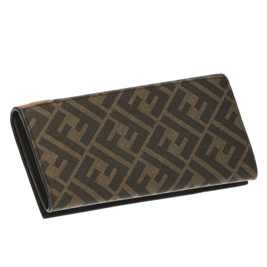 FENDI（フェンディ） 長財布 メンズ 財布 ファブリック コンチネンタル