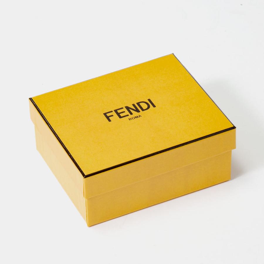 FENDI フェンディ 7M0280 AG0L 三つ折り財布 メンズ ミニ レザー