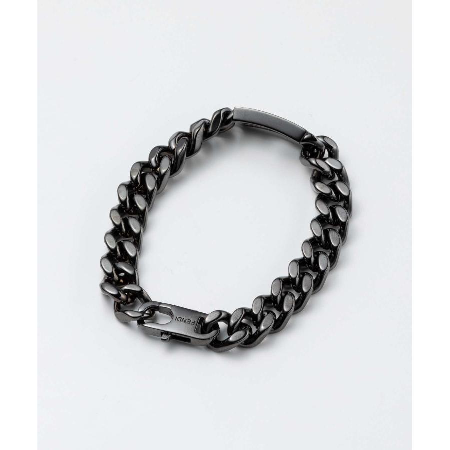 FENDI フェンディ メンズ　ブレスレット　S 正規品 FENDI - FENDI フェンディ ロゴ ブレスレットの通販 by GOLD CAT