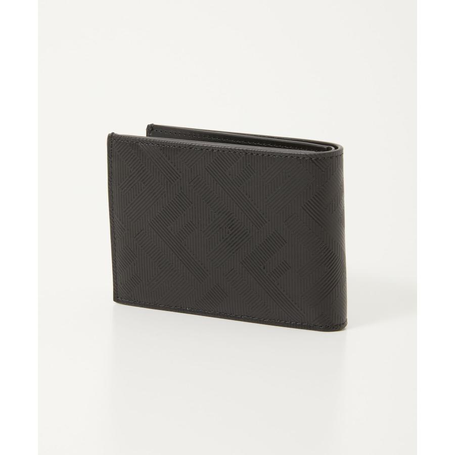 フェンディ FENDI 7M0303 AP1T 二つ折り財布 メンズ 財布 ミニ財布 レザー ロゴ シンプル 記念 コンパクトウォレット 折財布 ブラック 爆買 | FENDI | 02