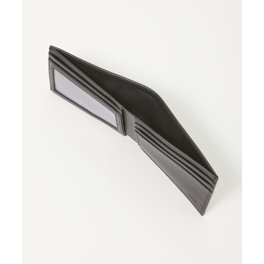 フェンディ FENDI 7M0303 AP1T 二つ折り財布 メンズ 財布 ミニ財布 レザー ロゴ シンプル 記念 コンパクトウォレット 折財布 ブラック 爆買 | FENDI | 07