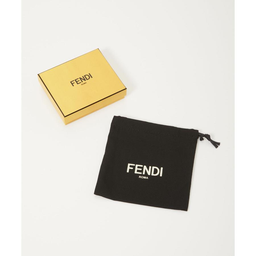フェンディ FENDI 7M0303 AP1T 二つ折り財布 メンズ 財布 ミニ財布 レザー ロゴ シンプル 記念 コンパクトウォレット 折財布 ブラック 爆買 | FENDI | 08