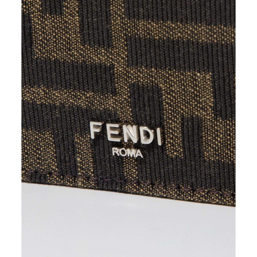 フェンディ FENDI 7M0355 ALWK 長財布 メンズ 財布 ロングウォレット FFモチーフ レザー 二つ折り ロゴ カジュアル ブラウン×ブラック 爆買 | FENDI | 06
