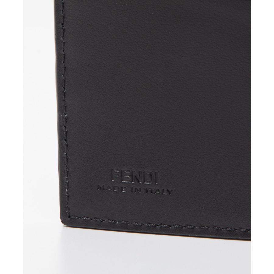 フェンディ FENDI 7M0355 ALWK 長財布 メンズ 財布 ロングウォレット FFモチーフ レザー 二つ折り ロゴ カジュアル ブラウン×ブラック 爆買 | FENDI | 08