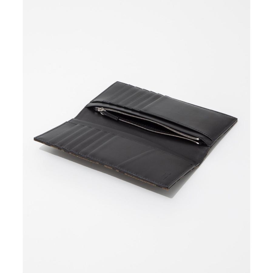 フェンディ FENDI 7M0355 ALWK 長財布 メンズ 財布 ロングウォレット FFモチーフ レザー 二つ折り ロゴ カジュアル ブラウン×ブラック 爆買 | FENDI | 09