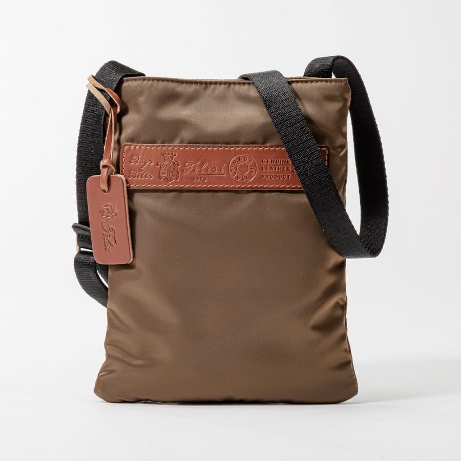 新品未使用 Felisi フェリージ ショルダーバック ボディバッグ ブラウン 中古・古着通販】Felisi (フェリージ) ボディバッグ ブラウン