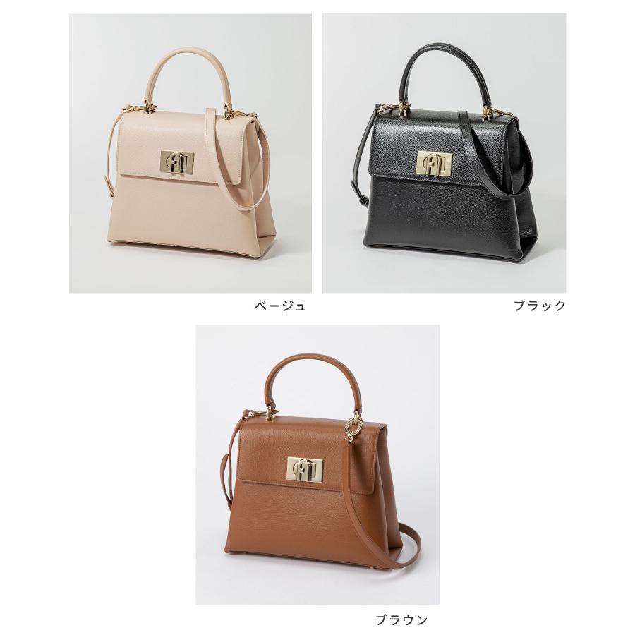 美品　百貨店購入　FURLA ベージュ 系　 ハンドバッグ FURLA（フルラ） バッグ （ベージュ） : ブランド公式 LOCOMALL