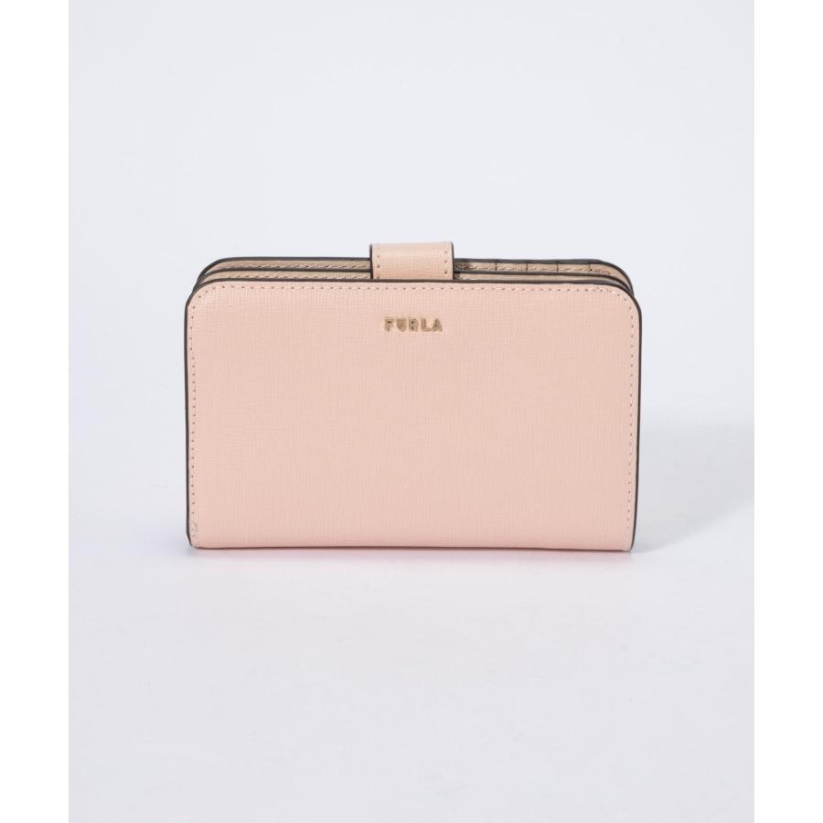 美品　フルラ　二つ折り財布　Ｌ字ファスナー　札入れ　コインケース　レザー　ピンク FURLA フルラ 二つ折り財布 PCX9UNO B30000 レディース 財布