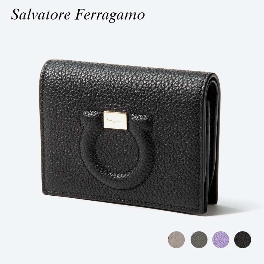 サルヴァトーレ フェラガモ Salvatore Ferragamo 22D514 二つ折り財布 レディース 小物 ミニ財布 小銭入れ シンプル 小物  プレゼント お祝いコンパクト財布 無地 : fr-22d514calf : U-STREAM - 通販 - Yahoo!ショッピング