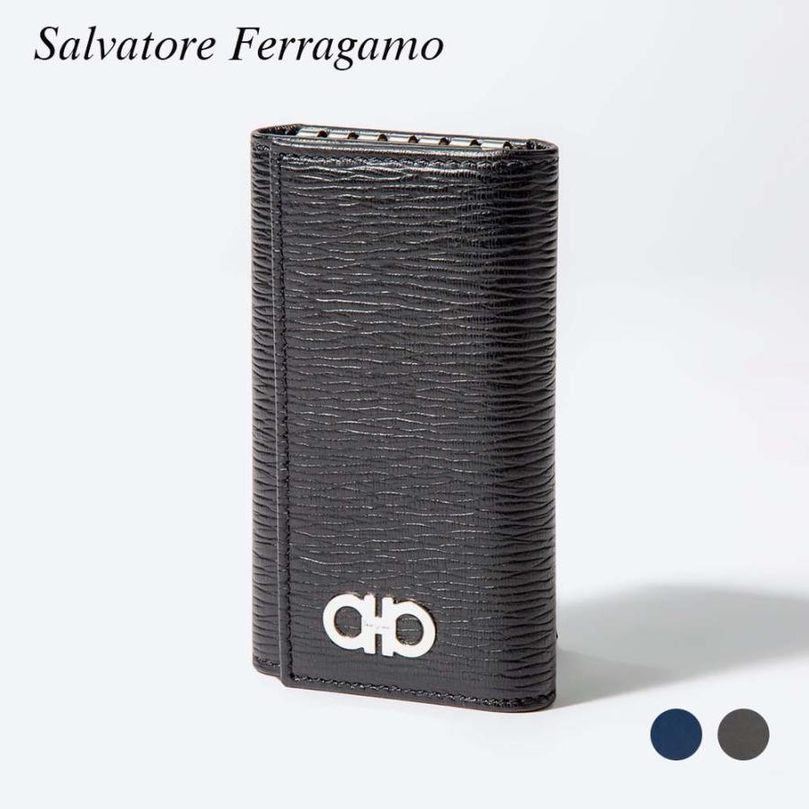 【新品未使用箱有り】　サルヴァトーレフェラガモ　ケース　黒 FERRAGAMO（フェラガモ） サルヴァトーレ Salvatore Ferragamo 66A603