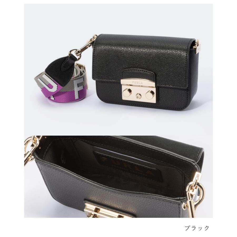 フルラ FURLA WB00839 BX0006 ショルダーバッグ メトロポリス ミニ レディース バッグ クロスボディ ミニバッグ 斜め掛け レザー カジュアル 本革 鞄｜u-stream｜05