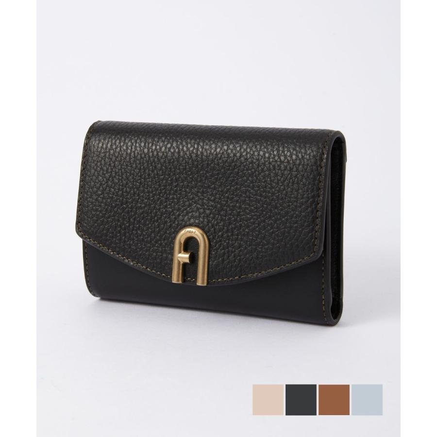 【未使用】FURLA フルラ　プリムラ　レザー　三つ折り財布 FURLA フルラ WP00217 BX0053 三つ折り財布 プリムラ Mサイズ