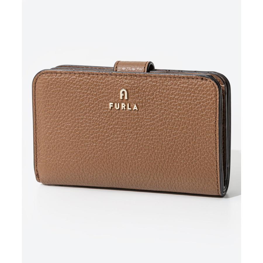 FURLA フルラ FURLA CAMELIA WP00314 二折財布小銭入付き レザー GREIGE レディース FURLA（フルラ） 二つ折り財布 CAMELIA M カメリア WP00314 ARE000