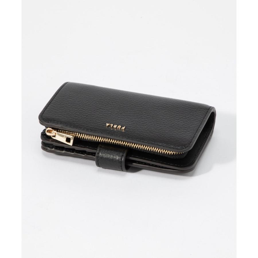 FURLA フルラ/コンパクトジップ/PCX9UNO HSF000/SAランク/93【中古】 FURLA（フルラ） FURLA PCX9UNO HSF000 二つ折り財布 バビロン Mサイズ