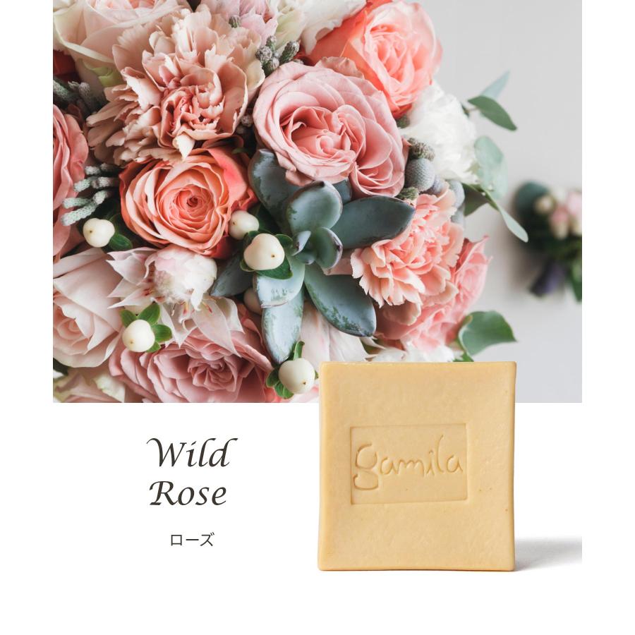 ガミラシークレット Gamila Secret SOAP ソープ 石けん 洗顔 スキンケア 115g 石鹸 バニラ ワイルドローズ | gamila secret | 10