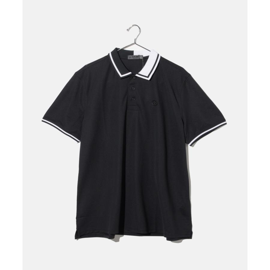 G/FOREポロシャツMサイズ G/FORE（ジーフォア） G/FORE TWO TONE RIB COLLAR TECH PIQUE POLO