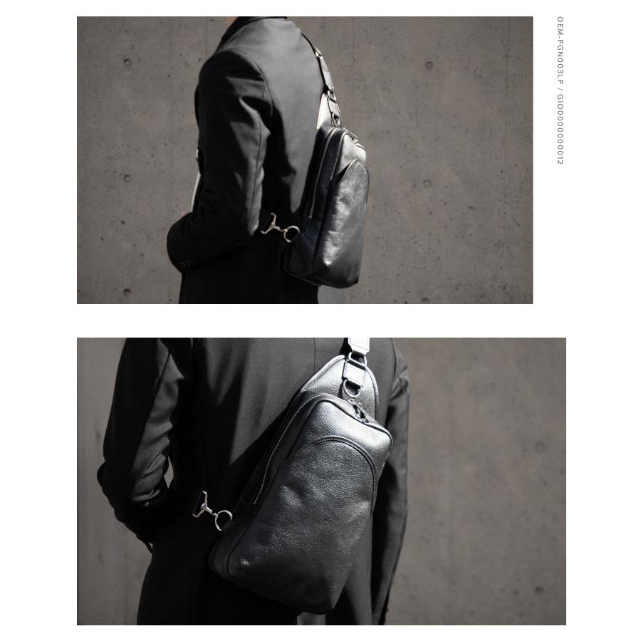 ビジネスバッグ 本革 ワンショルダーバッグ ギオネ ノワール GUIONNET NOIR ボディバッグ EVERYDAY SLING エブリデイスリング メンズ バッグ レザー 通 爆買_12