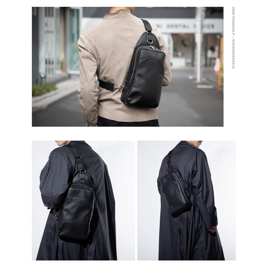 ビジネスバッグ 本革 ワンショルダーバッグ ギオネ ノワール GUIONNET NOIR ボディバッグ EVERYDAY SLING エブリデイスリング メンズ バッグ レザー 通 爆買_13