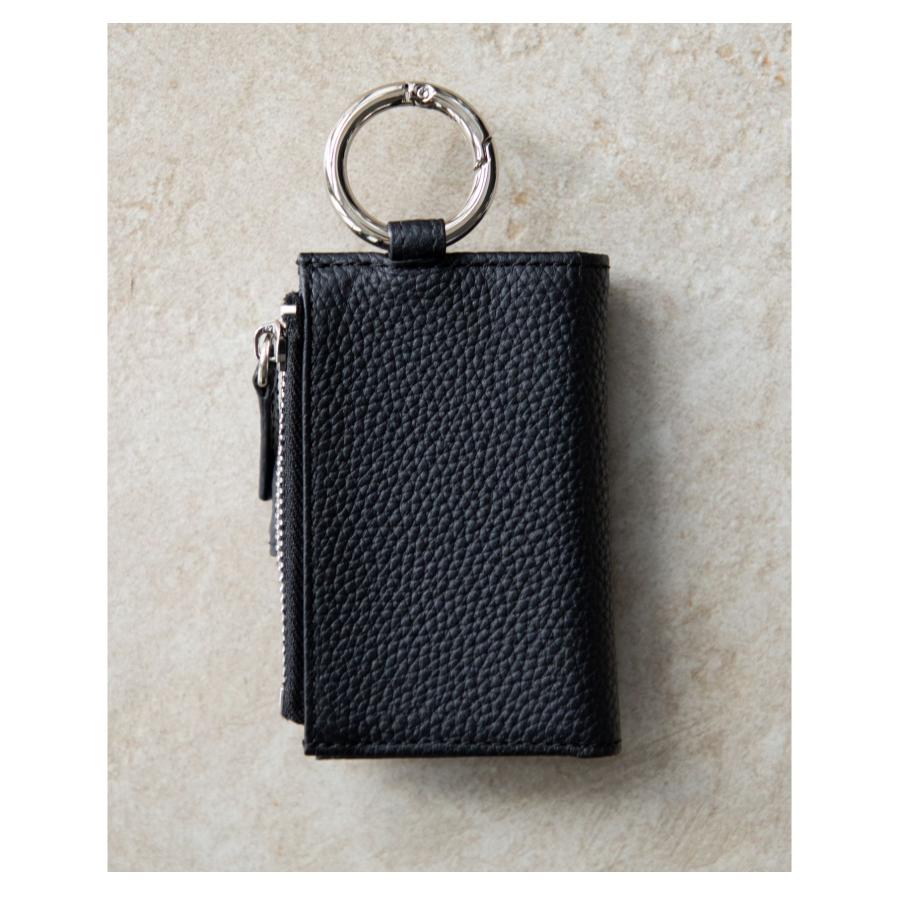 ギオネ GUIONNET 三方由 さんぽうよし キーケース PG-507 カードケース 小銭入れ スマートキー メンズ 財布 小物 ブラック | GUIONNET | 21