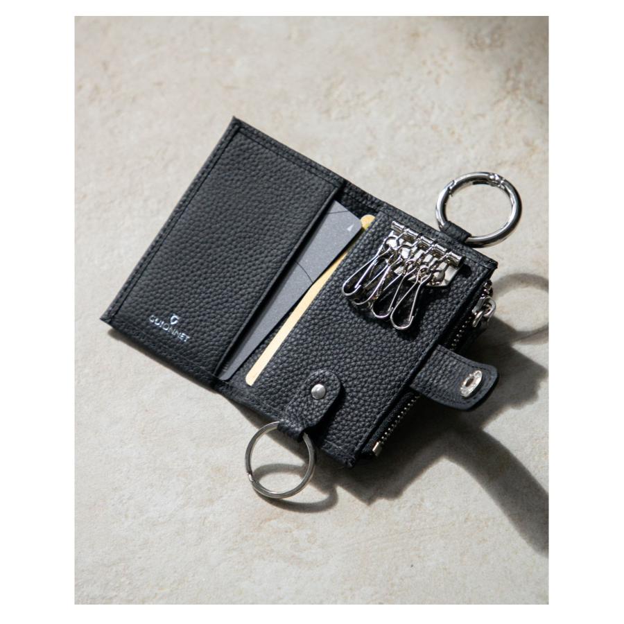 GUIONNET（ギオネ） 三方由 さんぽうよし キーケース PG-507 カード