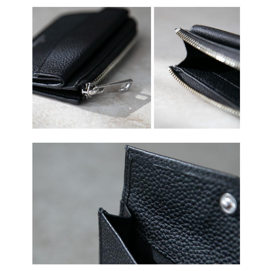 【名入れ】ギオネ GUIONNET DRYGRAIN FRAGMENTCASE ドライグレイン フラグメントケース PG509 コインケース カードケース 小銭入れ レザー ユニセックス 財布 | GUIONNET | 30