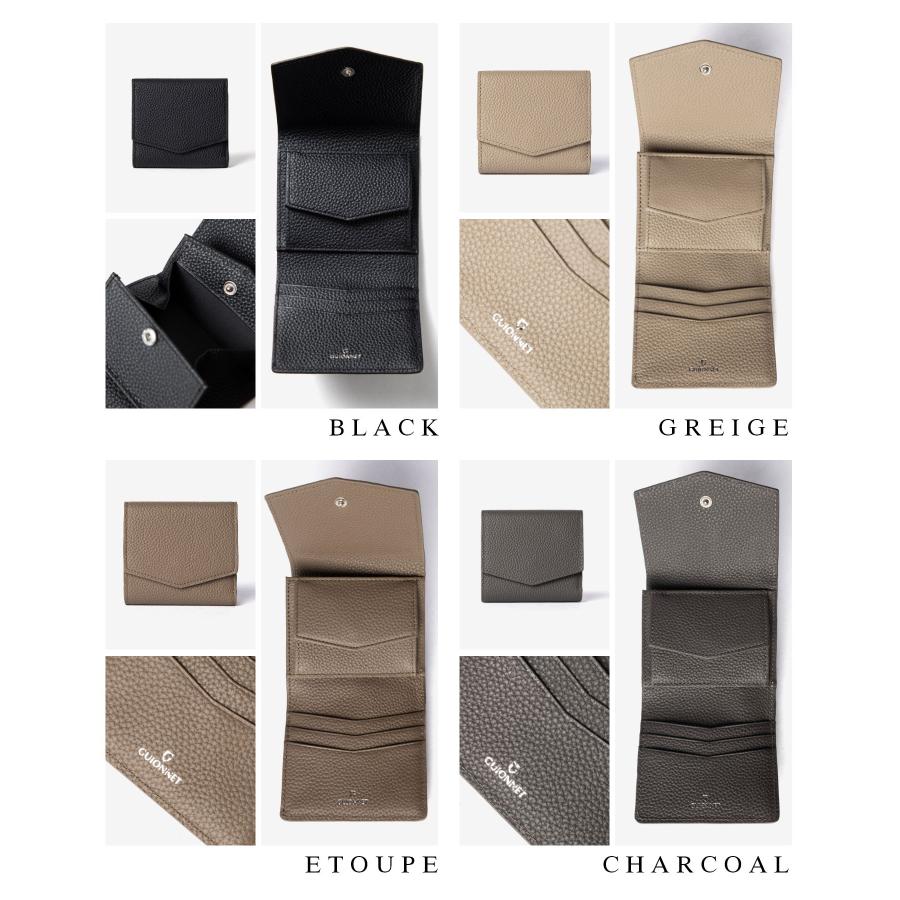 【名入れ】ギオネ GUIONNET DRYGRAIN ROLL WALLET ドライグレイン ロールウォレット PG510A 三つ折り財布 レザー ユニセックス 財布 | GUIONNET | 34