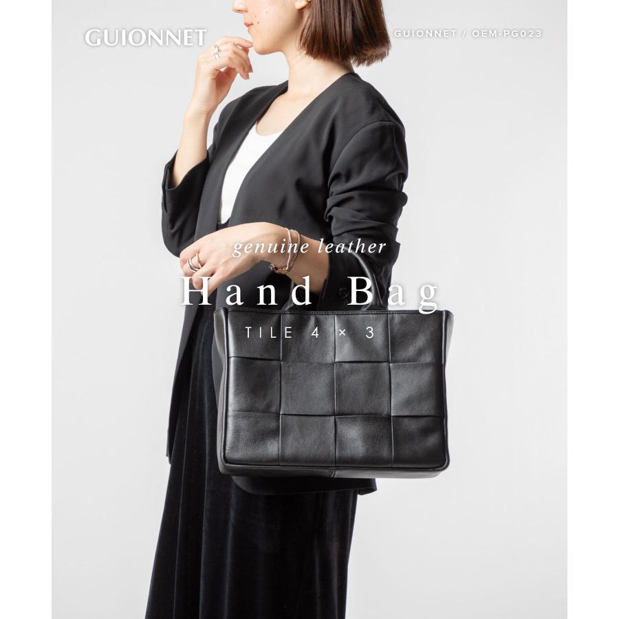 ギオネ GUIONNET 4BY3 HANDBAG フォーバイスリー ハンドバッグ PG023 レディース バッグ レザー | GUIONNET | 02