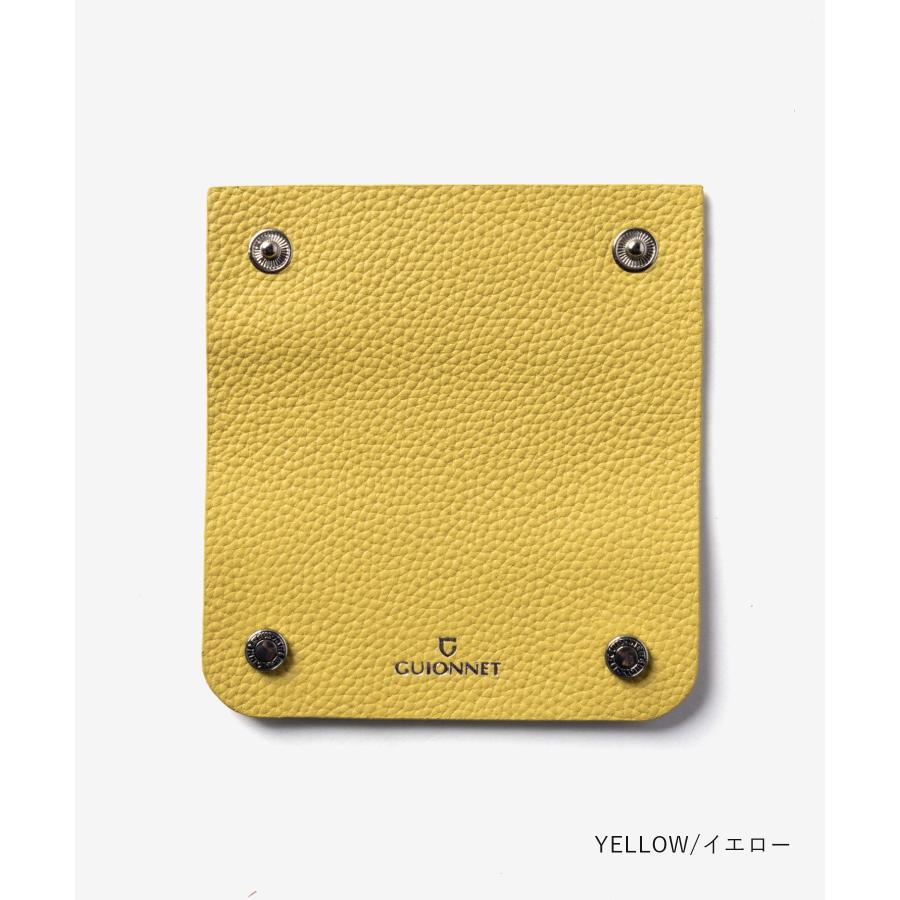 ギオネ GUIONNET LEATHER HAND GRIPPER ハンドルグリップ PG557 ハンドルカバー 持ち手 カバー ボタン バッグ用アクセサリー レザー ユニセックス バッグ 爆買 | GUIONNET | 22