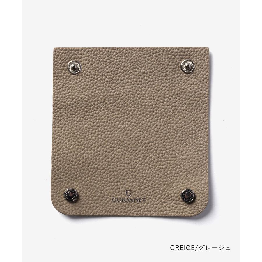 ギオネ GUIONNET LEATHER HAND GRIPPER ハンドルグリップ PG557 ハンドルカバー 持ち手 カバー ボタン バッグ用アクセサリー レザー ユニセックス バッグ 爆買 | GUIONNET | 14