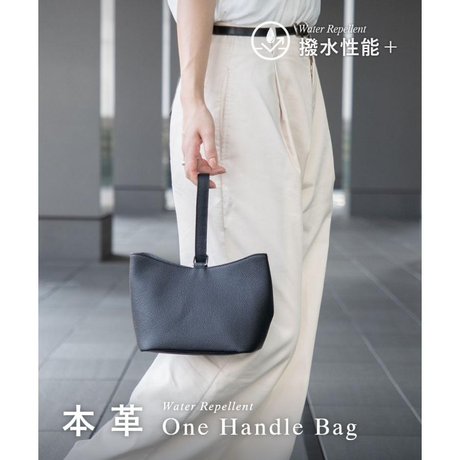 ギオネ GUIONNET ONE HANDLE BAG ワンハンドルバッグ PG026 DRYGRAIN ドライグレイン 撥水 ハンドバッグ レディース バッグ レザー | GUIONNET
