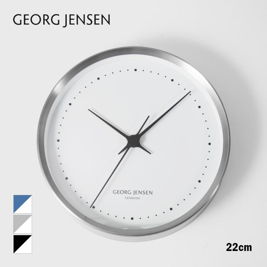   ジョージジェンセン ヘニングコッペル 時計 22cm Amazon.co.jp: Georg Jensen ジョージジェンセン 壁掛け時計