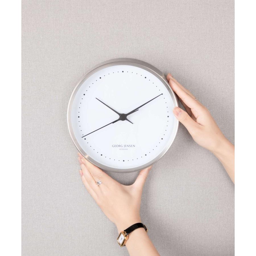 ジョージジェンセン コッペル KOPPEL ホワイトダイヤル 22cm 楽天市場】《全2色》GEORG JENSEN HK コッペル ウォールクロック