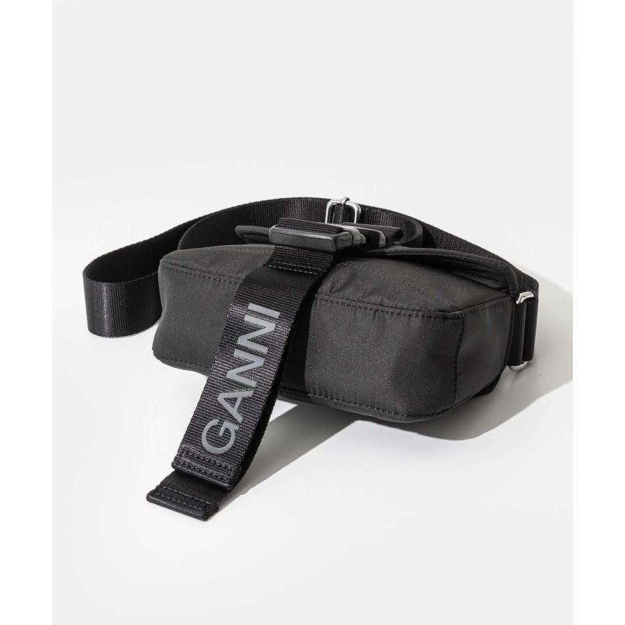 Ganni mini pouch ガニー ビジュー　ショルダーバッグ GANNI（ガニー） GANNI RECYCLED TECH MINI SATCHEL A5228 5488 99
