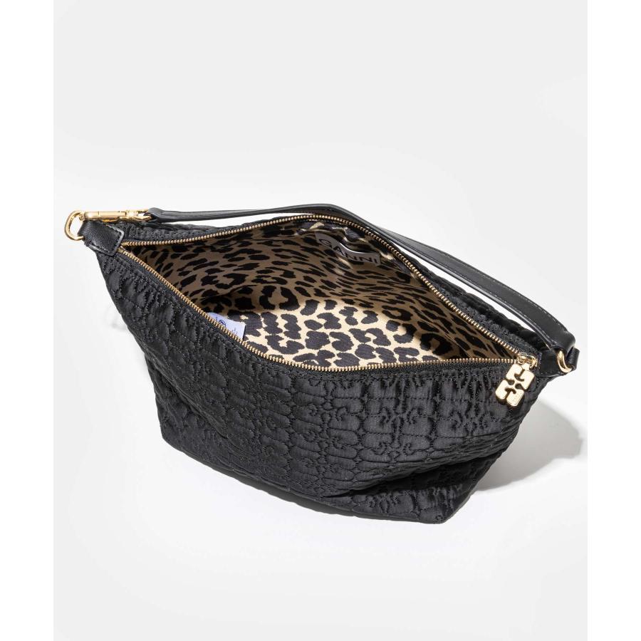 GANNI（ガニー） GANNI BUTTERFLY MEDIUM POUCH SATIN A5217 5893 99