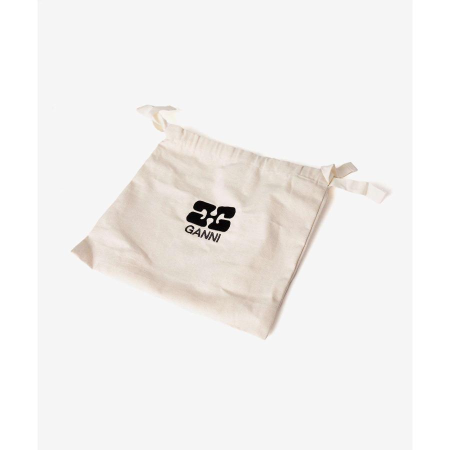 GANNI ガニー Bou Bag Mini Soir Satin ボウバッグ ミニ サテン