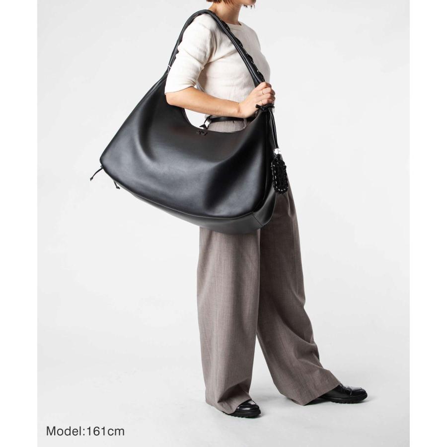 ガニー GANNI Hobo bag ホーボーバッグ A6639 5894 ショルダーバッグ レディース バッグ ブラック 爆買の画像