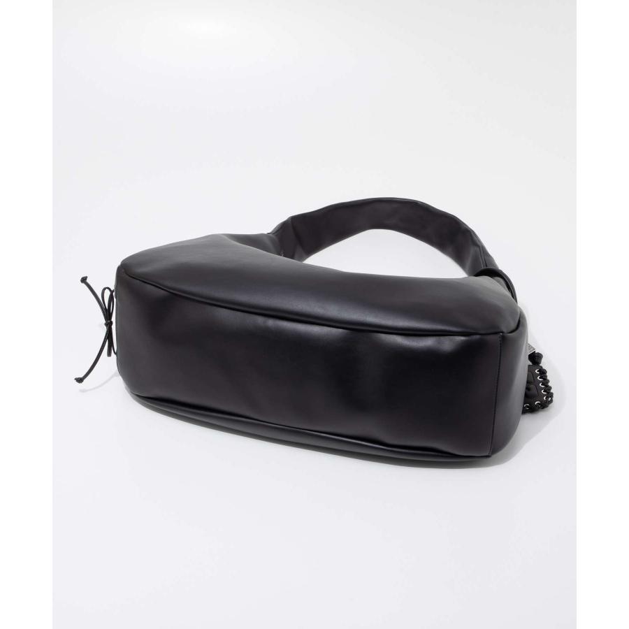 ガニー GANNI Hobo bag ホーボーバッグ A6639 5894 ショルダーバッグ レディース バッグ ブラック 爆買の画像