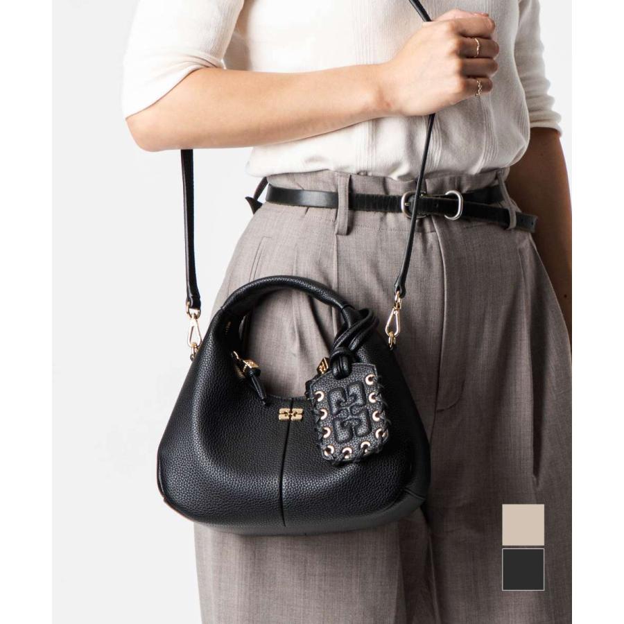 GANNI（ガニー） GANNI Mini Hobo bag ミニ ホーボーバッグ A6976 5894