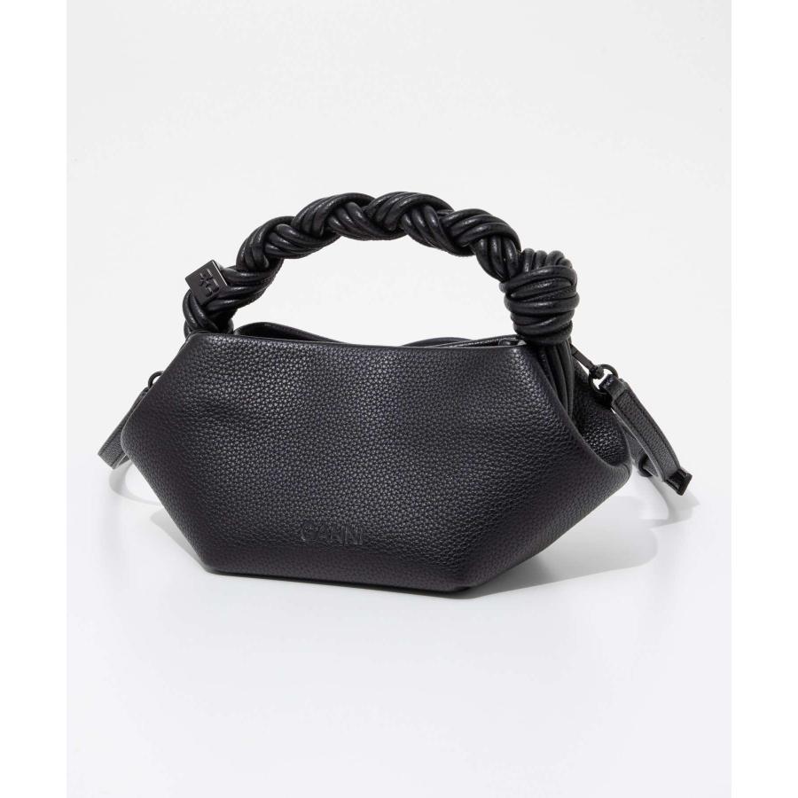 ガニー GANNI Grained Mini Ganni Bou Bag Grained グレイン ミニ ガニー ボウ バッグ A6961 5894 ハンドバッグ ショルダーバッグ レディース バッグ 爆買の画像