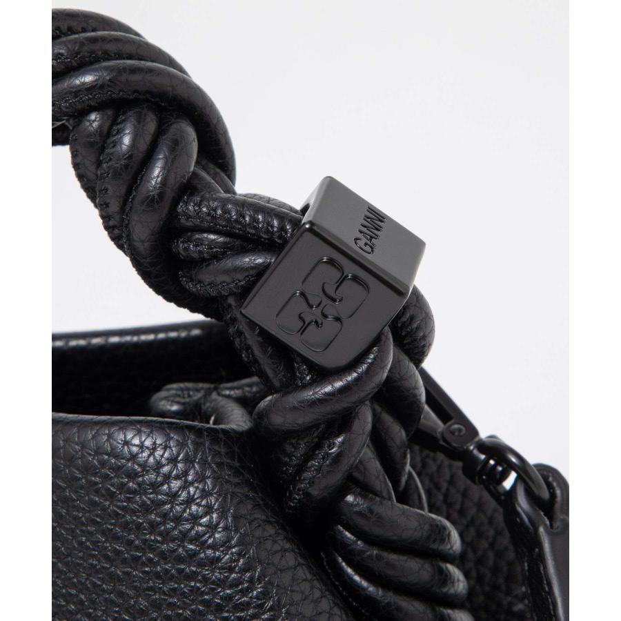 ガニー GANNI Grained Mini Ganni Bou Bag Grained グレイン ミニ ガニー ボウ バッグ A6961 5894 ハンドバッグ ショルダーバッグ レディース バッグ 爆買の画像