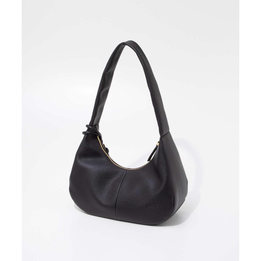 ガニー GANNI Grained Medium Hobo bag グレインド ミディアム ホーボーバッグ A6981 5894 ショルダーバッグ レディース バッグ 爆買の画像