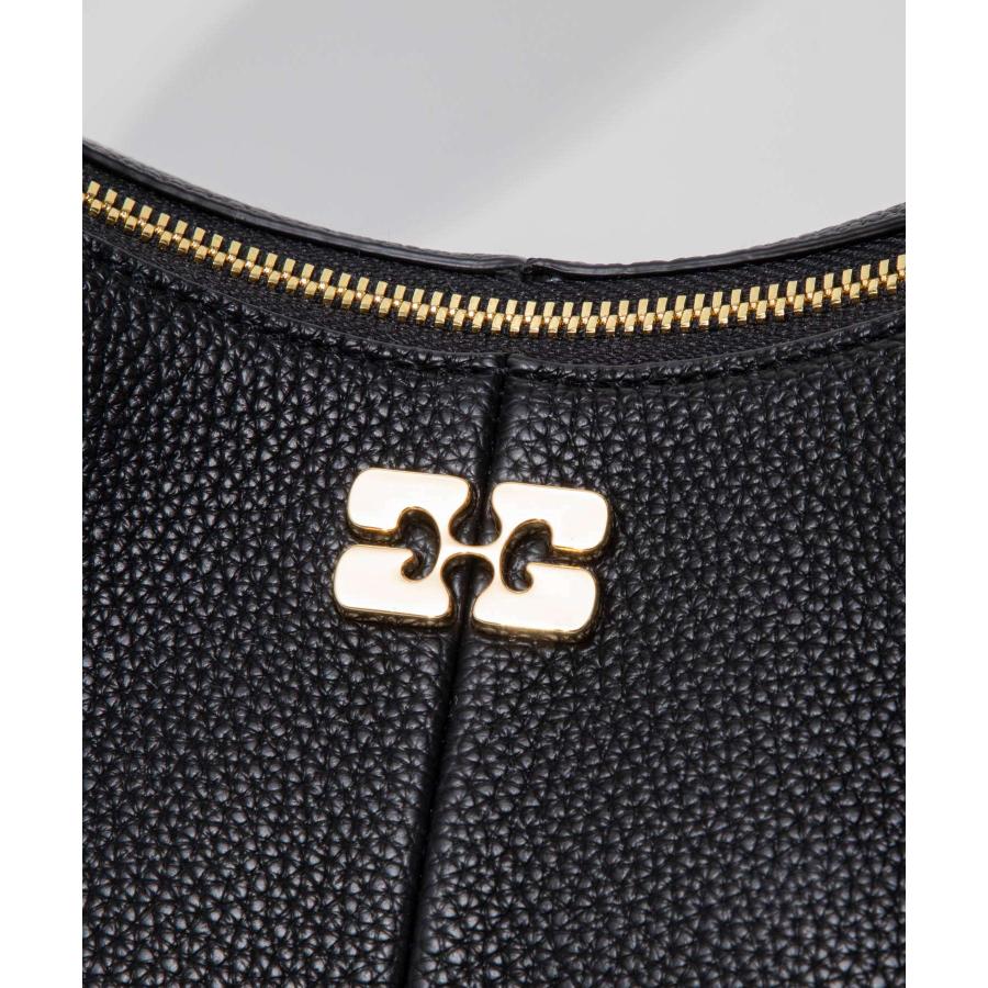 ガニー GANNI Grained Medium Hobo bag グレインド ミディアム ホーボーバッグ A6981 5894 ショルダーバッグ レディース バッグ 爆買の画像